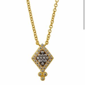 Freida Rothman SS 925 & gold plated necklace